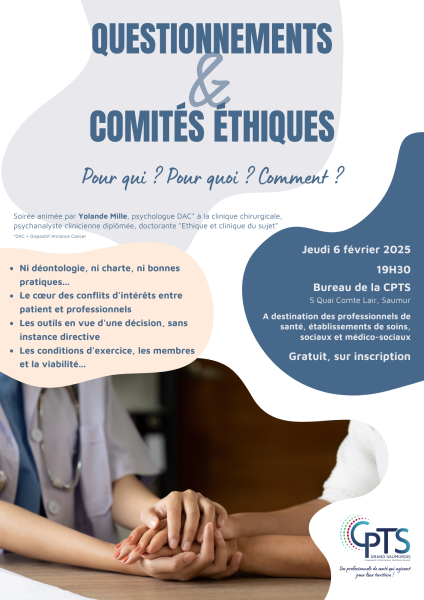 Questionnements et comités éthiques 